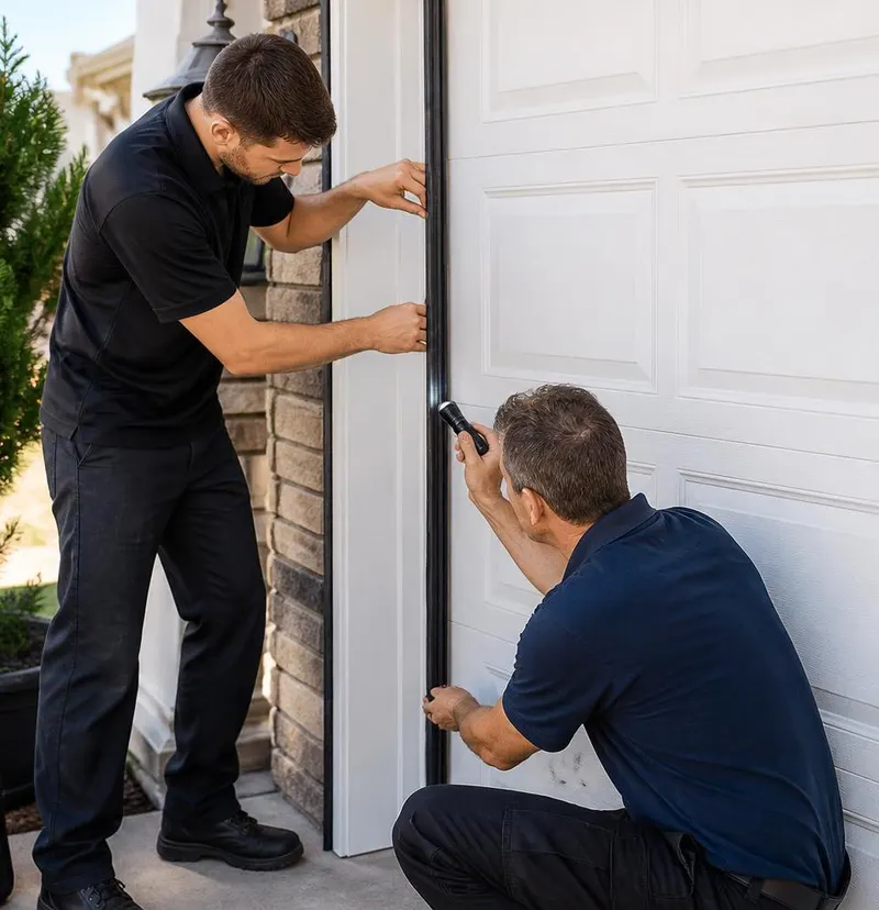 Off Track Door Repair in Bartow